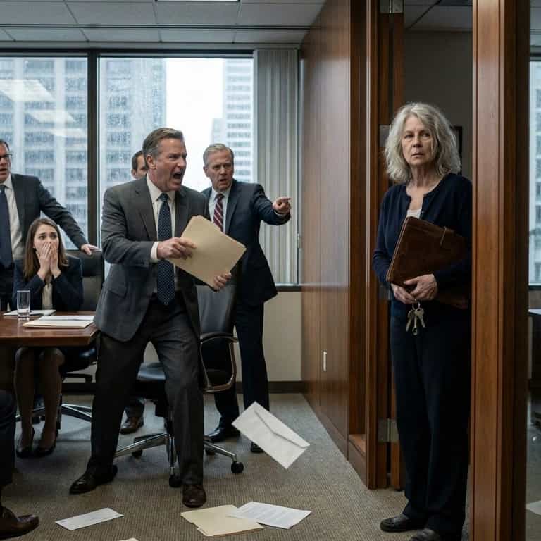 The Quiet Widow They Ignored Owned the Company They Tried to Take Away